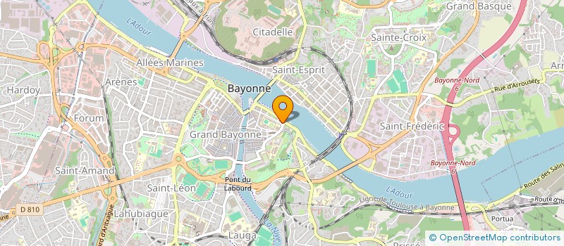 localisation de l'entreprise SCI ENE BAKEA à BAYONNE