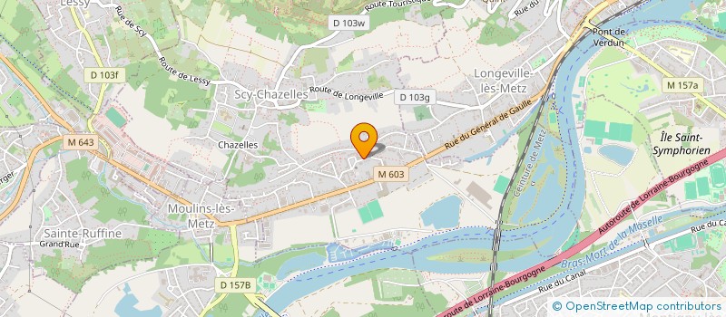 localisation de l'entreprise SCI ENELOS  SCY-CHAZELLES