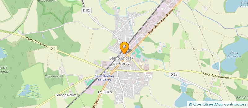 localisation de l'entreprise SCI ENEMER  SAINT-ANDRE-DE-CORCY