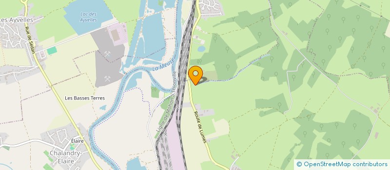 localisation de l'entreprise SCI ENER TASSOT  NOUVION-SUR-MEUSE