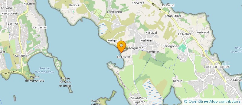 localisation de l'entreprise SCI ENERGIE à LOCMARIAQUER