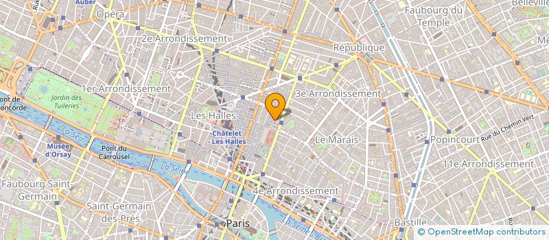 localisation de l'entreprise SCI ENEVOLDSEN  PARIS