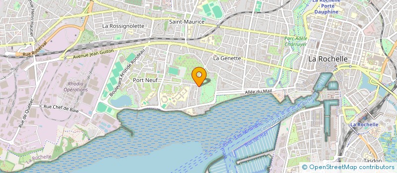 localisation de l'entreprise SCI ENEZ HOEDIC  LA ROCHELLE