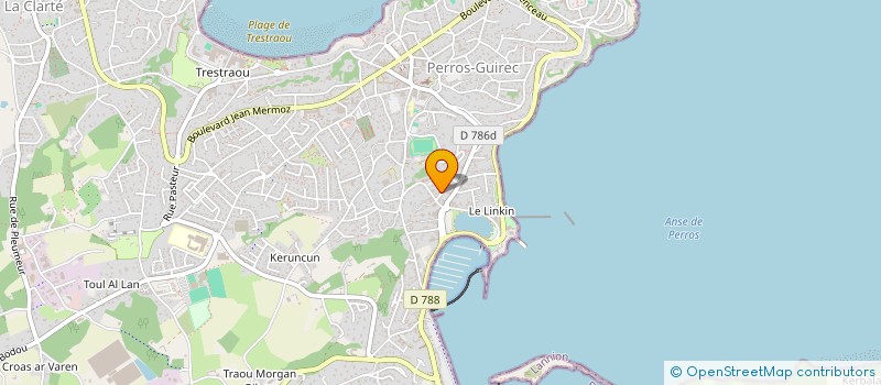 localisation de l'entreprise SCI ENEZ TAVEG  PERROS-GUIREC