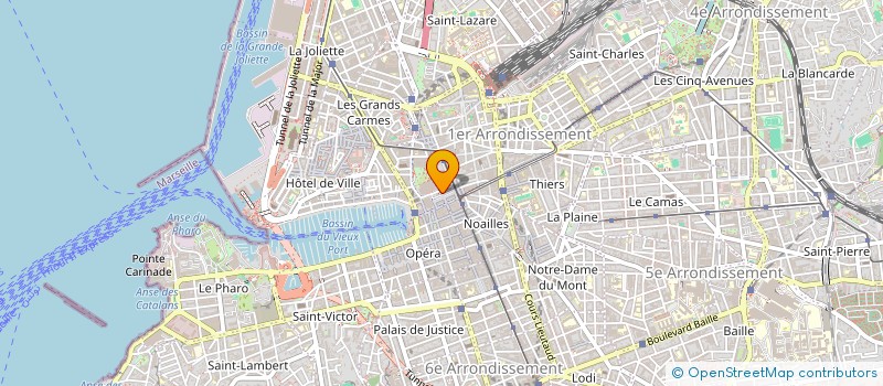 localisation de l'entreprise SCI ENGAGEMENT POUR UNE SOCIETE SOLIDAIRE à MARSEILLE