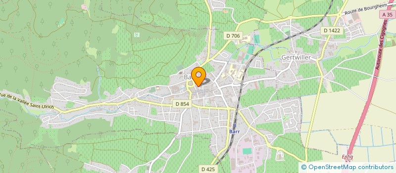 localisation de l'entreprise SCI ENGELHOF  BARR