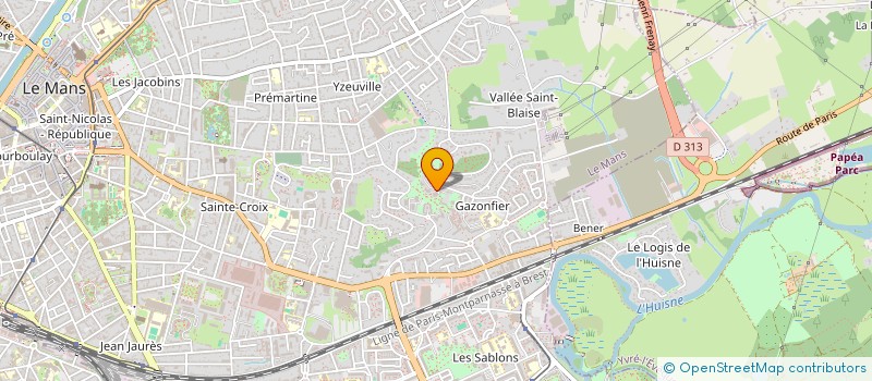 localisation de l'entreprise SCI ENGERAND  LE MANS