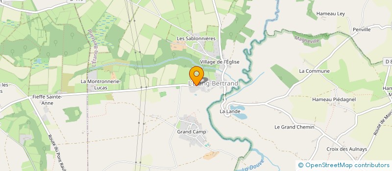 localisation de l'entreprise SCI ENGERE  L'ETANG-BERTRAND