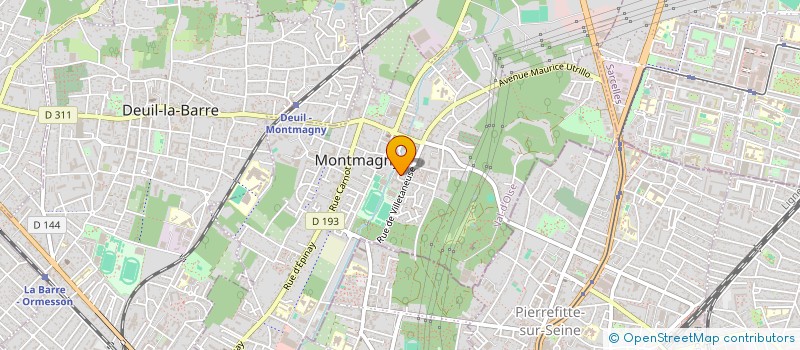 localisation de l'entreprise SCI ENGIA  MONTMAGNY