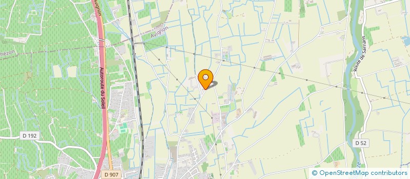 localisation de l'entreprise SCI ENGRANGETTE  BEDARRIDES