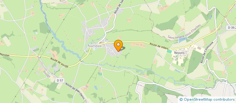 localisation de l'entreprise SCI ENILORAC  NANDAX