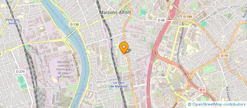 localisation de l'entreprise SCI ENIMA à MAISONS-ALFORT