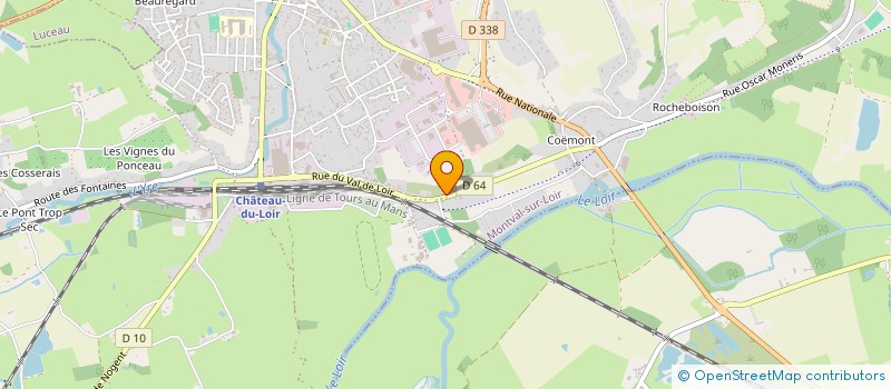 localisation de l'entreprise SCI ENIOTNA  MONTVAL-SUR-LOIR