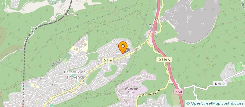 localisation de l'entreprise SCI ENITRAM à CARNOUX-EN-PROVENCE