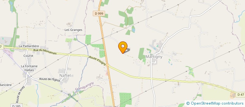 localisation de l'entreprise SCI ENIVIE  GRANDPARIGNY