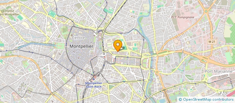 localisation de l'entreprise SCI ENJALBERT BRET à MONTPELLIER