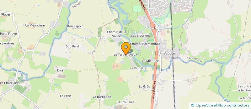 localisation de l'entreprise SCI ENJOY  VERN-SUR-SEICHE