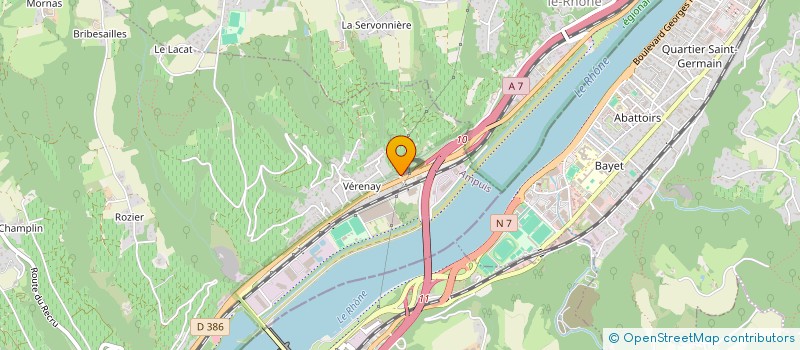 localisation de l'entreprise SCI ENJOY  AMPUIS