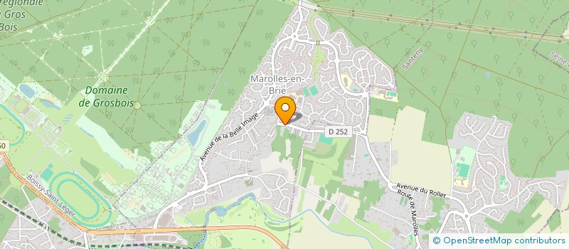 localisation de l'entreprise SCI ENJY 94  MAROLLES-EN-BRIE