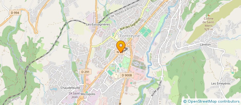 localisation de l'entreprise SCI ENLIA  GAP