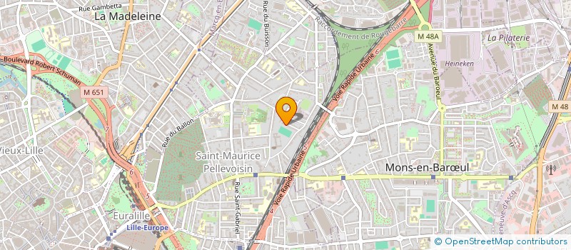 localisation de l'entreprise SCI ENLIAS à LILLE