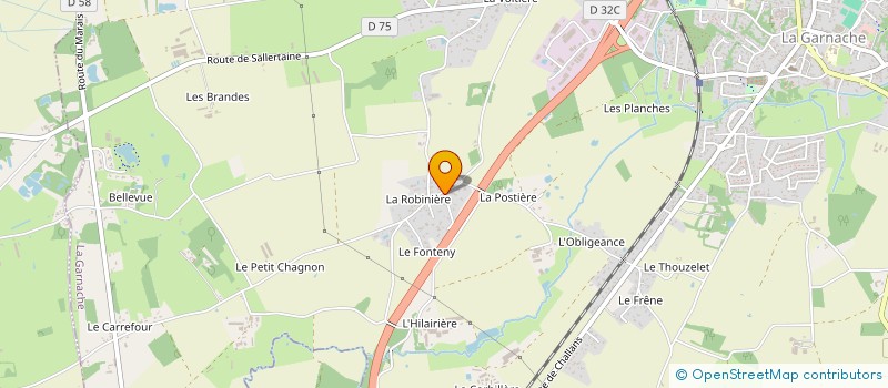 localisation de l'entreprise SCI ENLY à LA GARNACHE