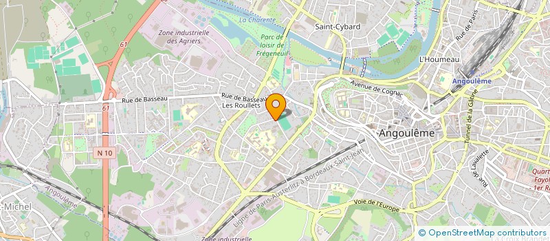 localisation de l'entreprise SCI ENNIS.IE à ANGOULEME