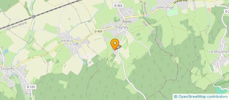 localisation de l'entreprise SCI ENNOPA  PAGNEY
