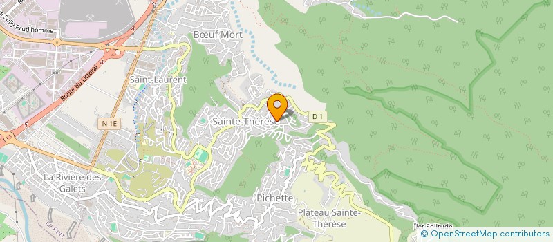localisation de l'entreprise SCI ENOLA à LA POSSESSION