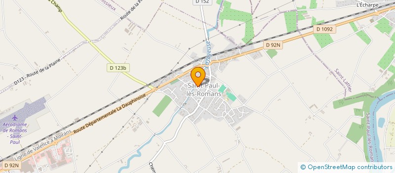 localisation de l'entreprise SCI ENOLU  GENISSIEUX