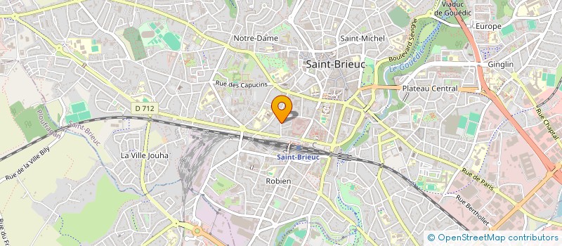 localisation de l'entreprise SCI ENORA à SAINT-BRIEUC