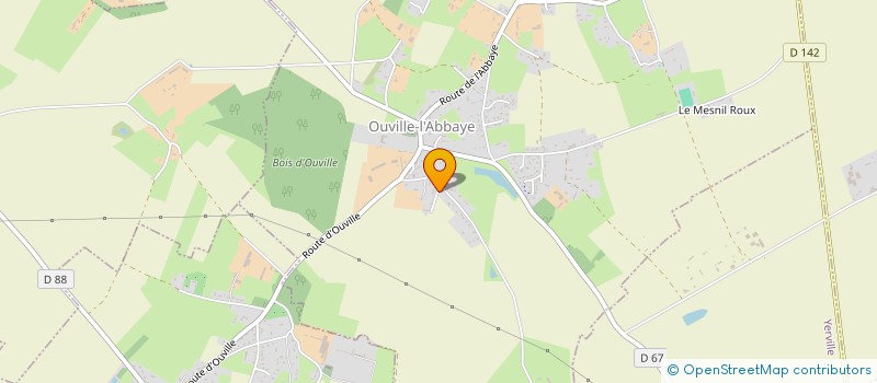 localisation de l'entreprise SCI ENOSY  OUVILLE-L'ABBAYE