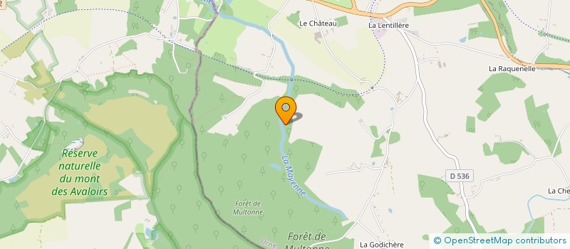 localisation de l'entreprise SCI ENSEMBLE à LALACELLE