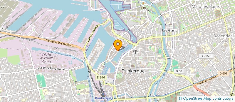 localisation de l'entreprise SCI ENSEMBLE à DUNKERQUE