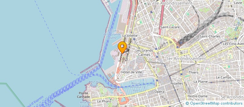 localisation de l'entreprise SCI ENSO ISTRES à MARSEILLE