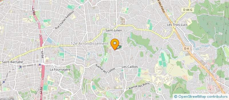 localisation de l'entreprise SCI ENSUQUE-BEDOUCHA  AURIOL