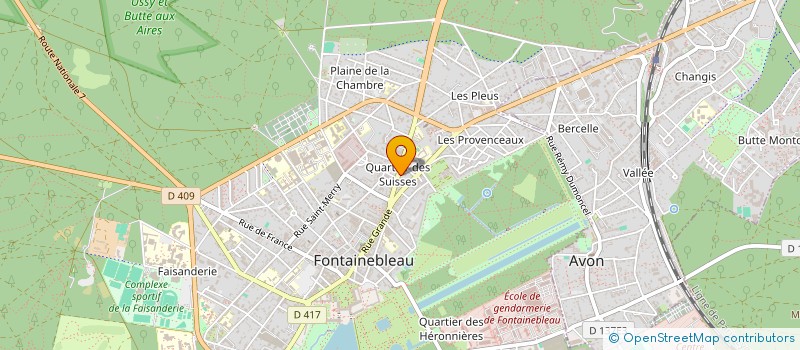localisation de l'entreprise SCI ENTENTE CORDIALE à FONTAINEBLEAU