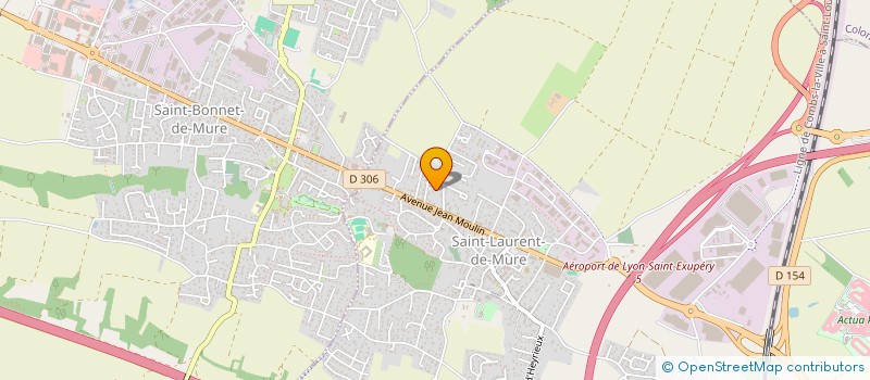 localisation de l'entreprise SCI ENTRACITE  SAINT-LAURENT-DE-MURE