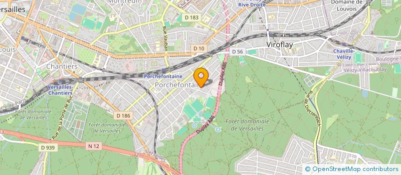 localisation de l'entreprise SCI ENTRAIGUES ET CIE à VERSAILLES
