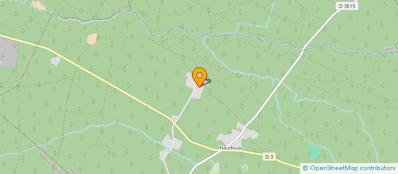 localisation de l'entreprise SCI ENTRE CHENES ET PINS  HOSTENS