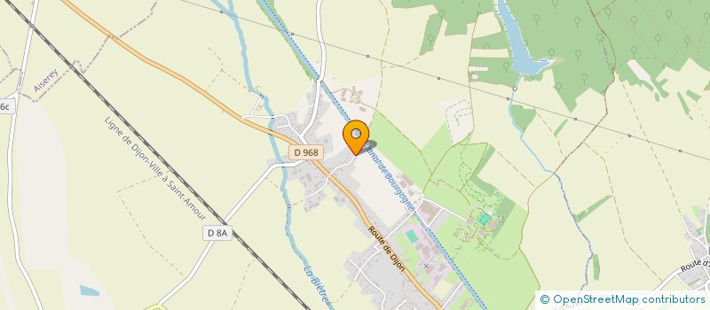 localisation de l'entreprise SCI ENTRE LES MOULINS  BRAZEY-EN-PLAINE