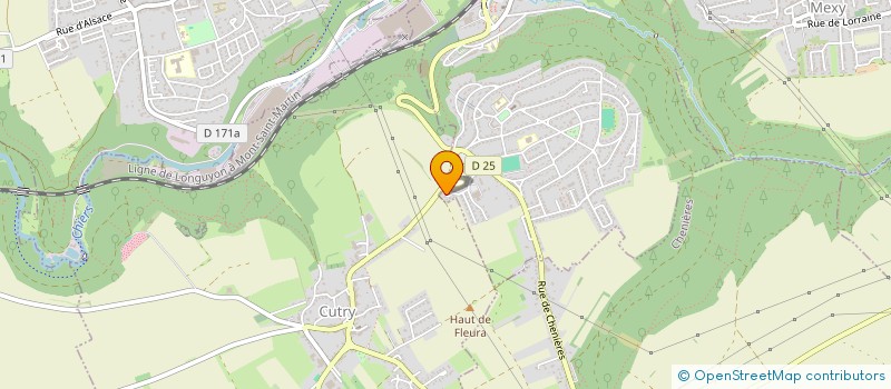 localisation de l'entreprise SCI ENTRE NOUS  REHON