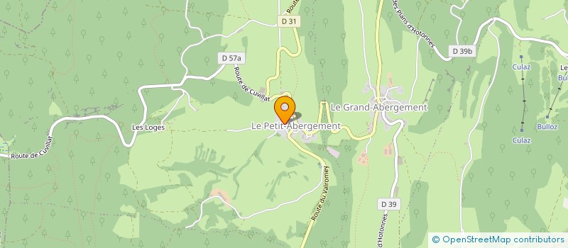 localisation de l'entreprise SCI ENTRE NOUS  HAUT VALROMEY