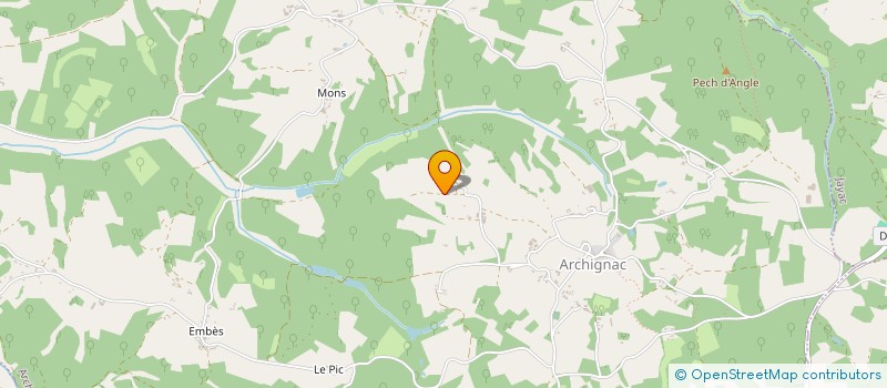 localisation de l'entreprise SCI ENTREPOT DES LANDES  SAINT-GENIES