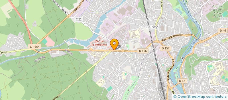 localisation de l'entreprise SCI ENTREPOTS EPINAL GOLBEY à GOLBEY