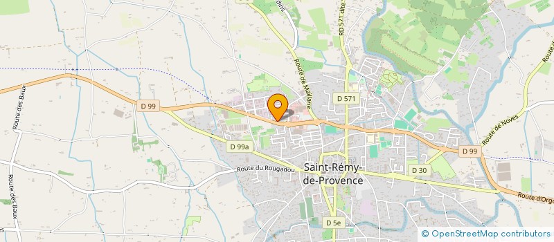 localisation de l'entreprise SCI ENTRESOL  FONTVIEILLE