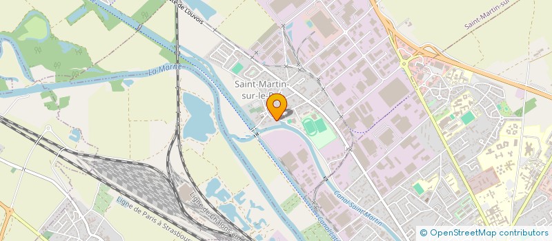 localisation de l'entreprise SCI ENTROPALE à SAINT-MARTIN-SUR-LE-PRE
