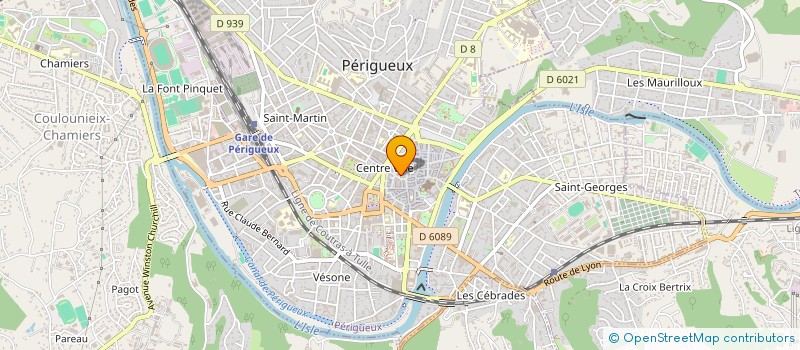 localisation de l'entreprise SCI ENVOL à PERIGUEUX