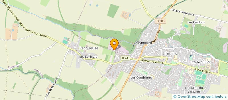 localisation de l'entreprise SCI ENYNA EN ABREGE SCI ENYNA  PECQUEUSE