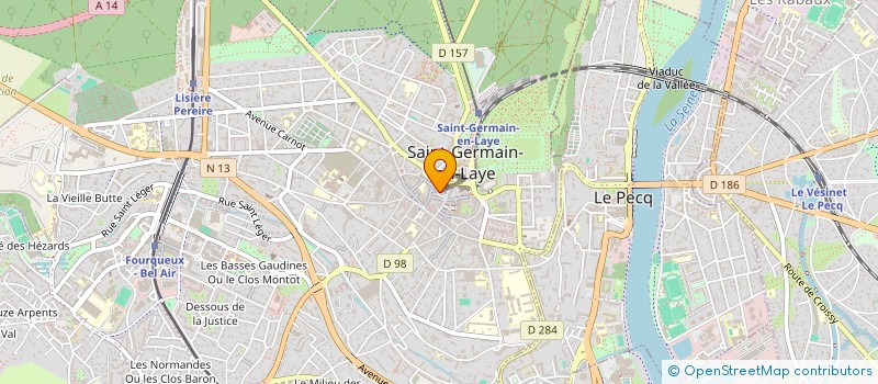 localisation de l'entreprise SCI ENZO 2  SAINT-GERMAIN-EN-LAYE